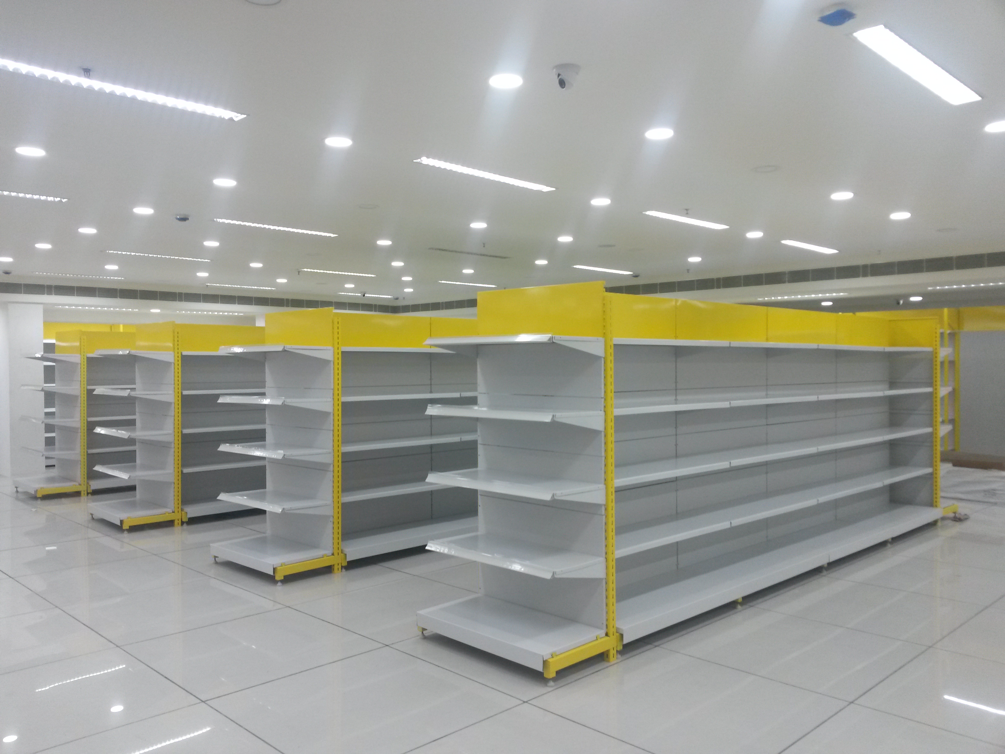 Supermarket racks in Hyderabad